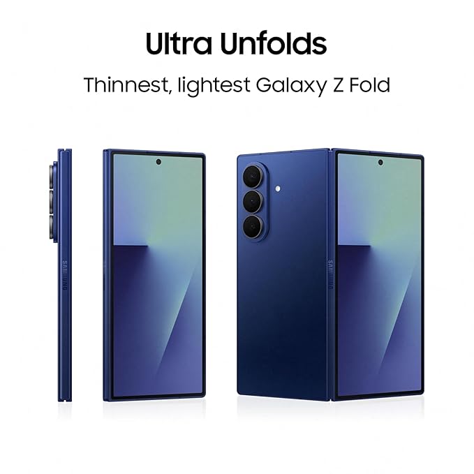 スマートフォン本体 Galaxy Z Fold7 Blue Shadow 12GB/512GB Samsung Galaxy Z Fold7 512GB (Unlocked) Blue Shadow SM-F966UDBEXAA